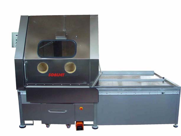 Pommee Machines Equipment Bicarjet Soda Blasting Cabinet